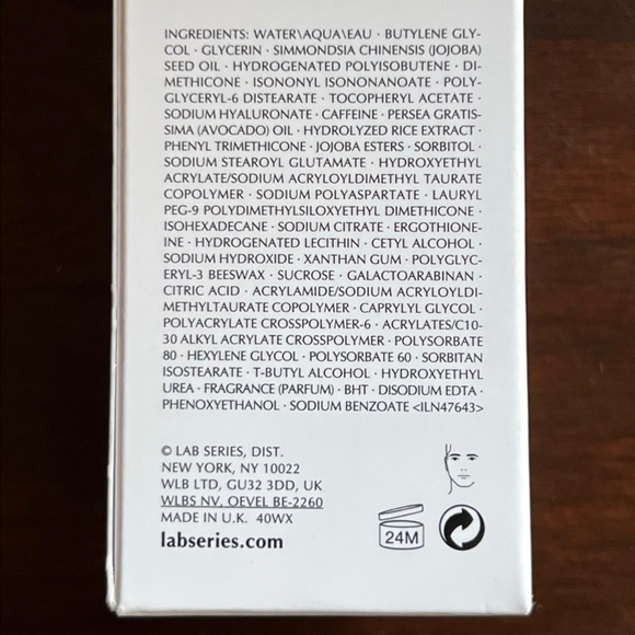 LAB SERIES Men Skincare Rescue Water Emulsion + Hydra2G Technology Moisturizer - Picture 4 of 5